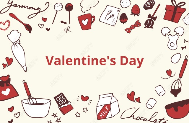 バレンタインデーの日付を持っているパンダの無料 フリー イラストかわいい手描き の無料素材「てがきっず」保育園・小学校・介護施設にぴったりのフリー素材イラスト