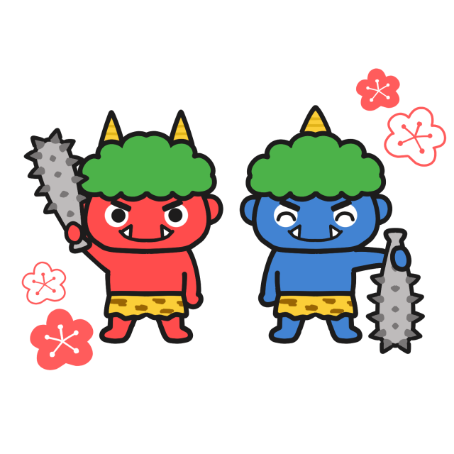 ラミネート加工済節分ガーランド 吊るし飾り 壁面飾り 2月 春 鬼 ガーランド maaru 通販 17130431Creema クリーマ