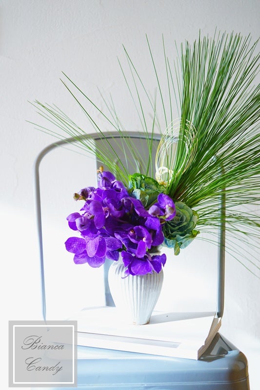 正月花－松はなくても : tamins の花と空と月と☆