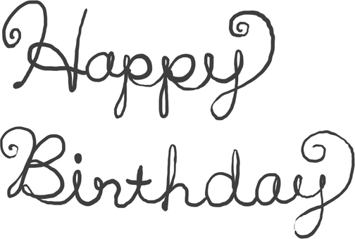 30タイプ HAPPY BIRTHDAYの手帳デコ描いてみた – 和気文具ウェブマガジン