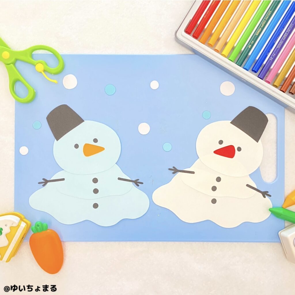 無料ダウンロード型紙で「クリスマスツリー２」の壁面飾りを作ってみた！ 12月 冬 春 サンタ トナカイ 保育 幼稚園 壁面装飾 製作壁面飾り型紙 工房