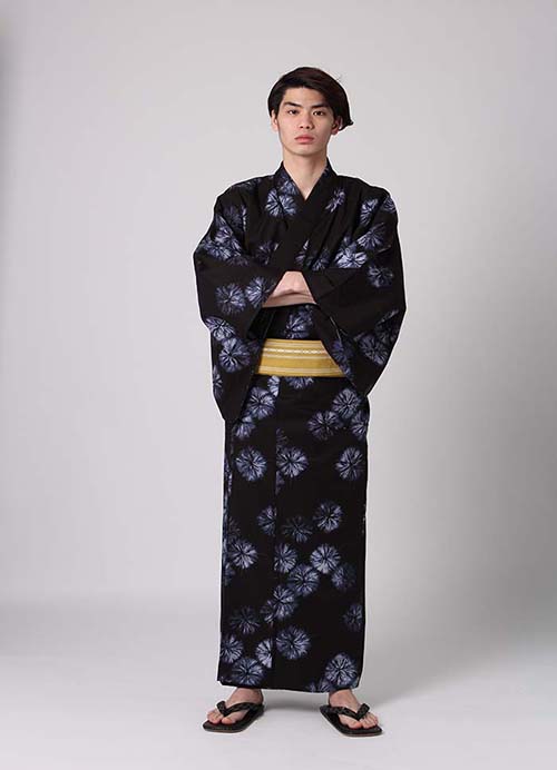浴衣 楽天市場 浴衣 メンズ セット おしゃれ 4点セット M L LL 全5柄 浴衣 帯 下駄 腰紐 綿 メンズ浴衣セット ワンタッチ 角帯に変更可能 2025 黒 紺 白 作り帯 花火大会 夏祭り 男性 紳士 メンズファッション 浴衣セット 166〜185cm 男性浴衣 :