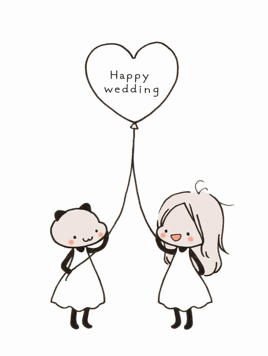 結婚式・ウェディングのかわいい無料イラスト＆カード素材Web素材All About