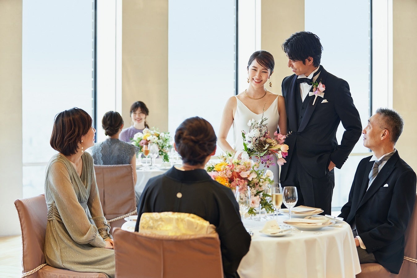 豪華絢爛 大阪を一望できるラ・フェットひらまつで夢の結婚式ブラプラで挙げる最高の結婚式