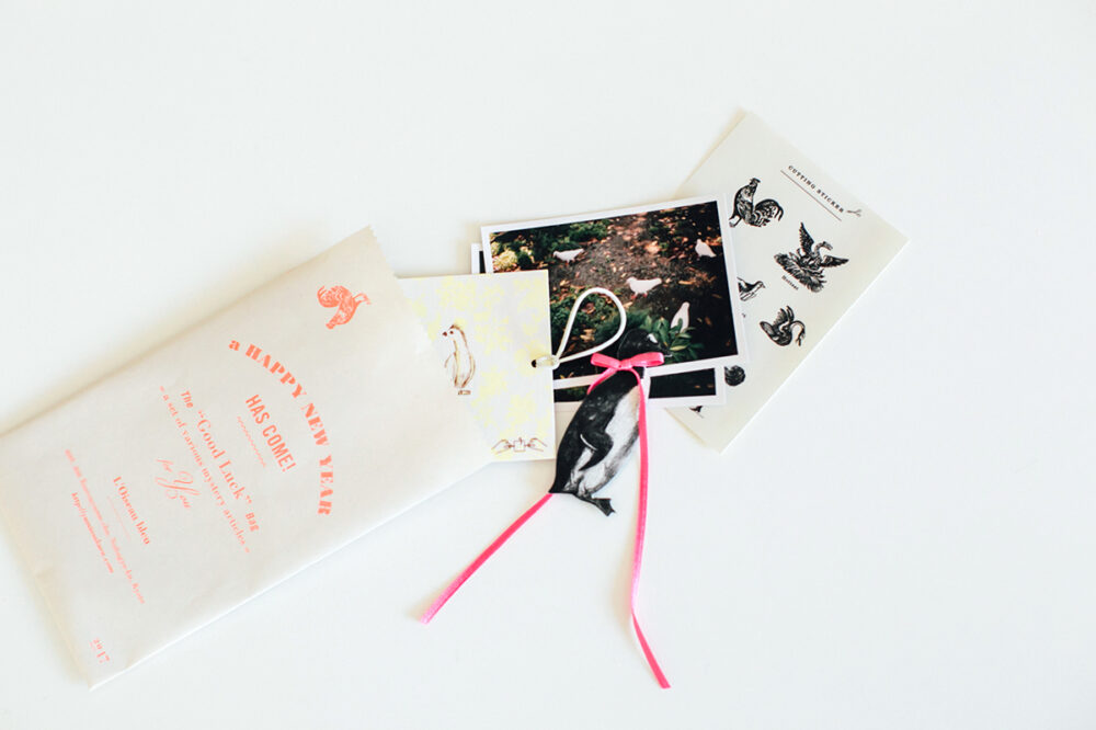 年賀状2019年美容サロンのおしゃれ亥年デザインDMH053