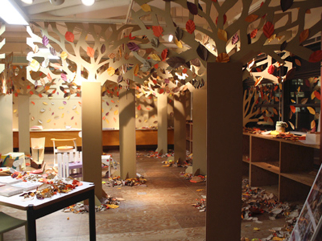 文化祭でのアメリカンカフェ体験