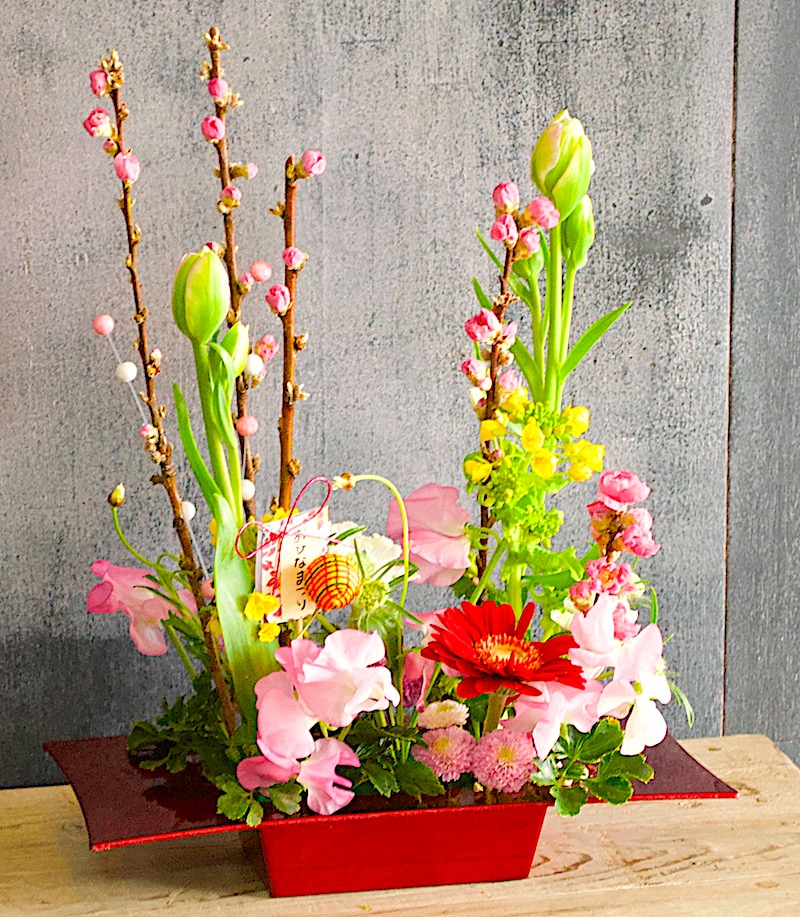 うきうき花レシピ モダンひなまつり - はなどんやマガジン