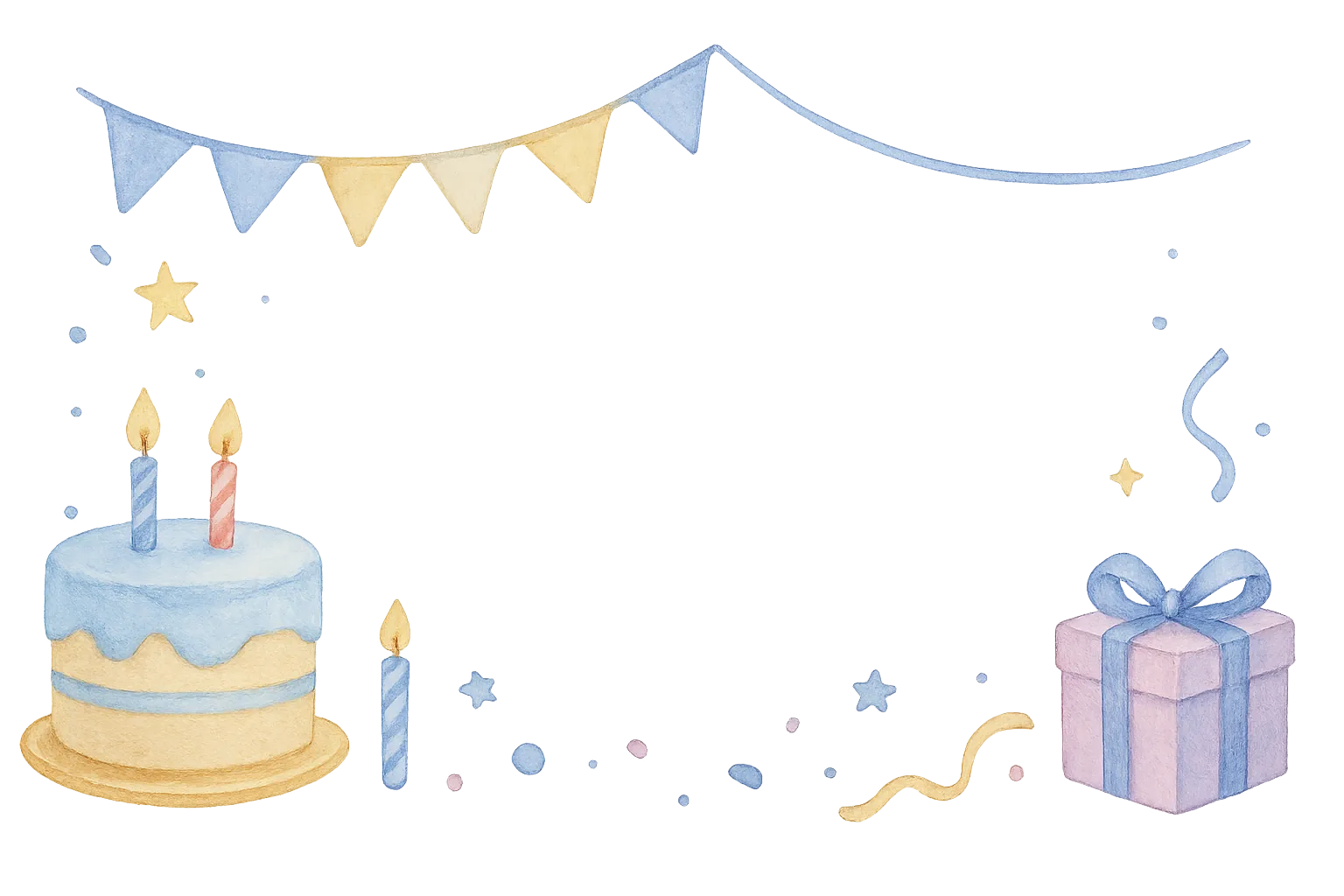 お誕生日おめでとうフレーム 画像 - Freepikで無料ダウンロード