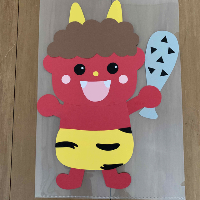 節分 鬼 ＊壁面飾り - メルカリ