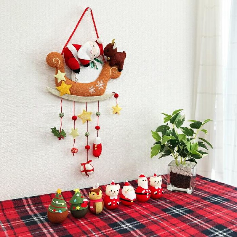 壁面製作 吊るし飾り クリスマス飾り 装飾 壁面 製作 保育園 施設 冬 - メルカリ