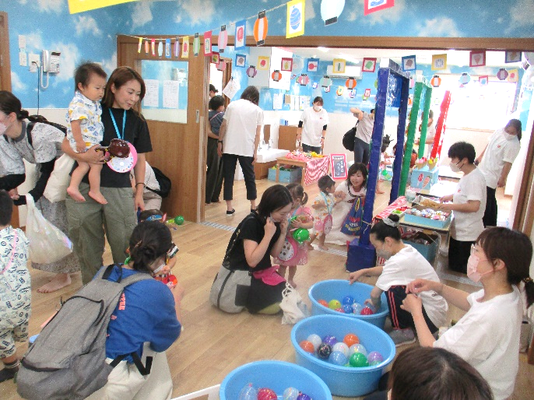 夏祭り・縁日をテーマにしたお誕生会-子供の誕生日会の飾り付けアイデアHappy Birthday Project ハピバ