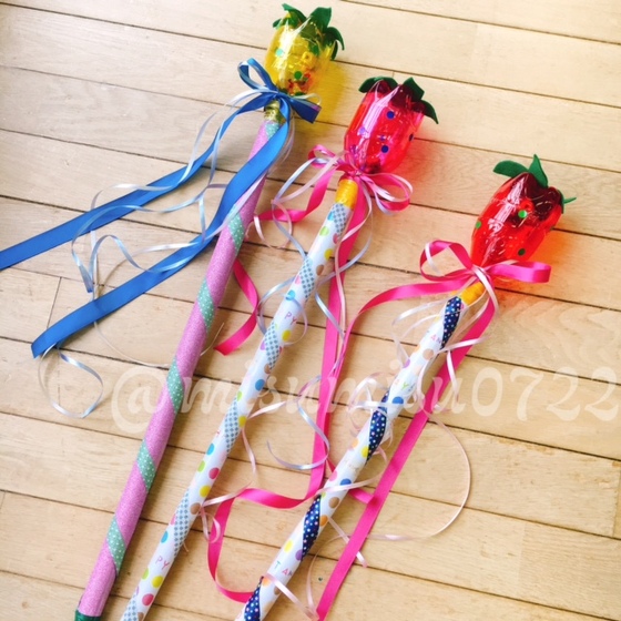 幼稚園バザー用のハンドメイド作品、簡単なヘアゴム＆見栄えするラッピングアイデア - 手芸のスギサク