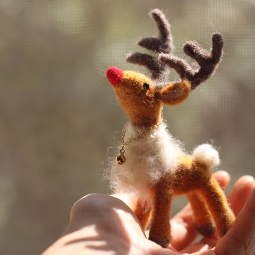 トナカイのクリスマスの飾りイラストイラスト素材透過、PNGフリー画像ダウンロード - Pngtree