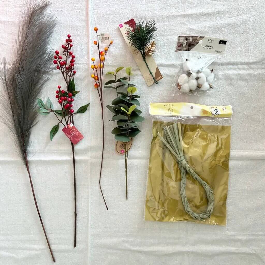 100均で「しめ縄」お正月飾りが手作りできる? 材料と作り方は? - 多肉と野の花とハンドメイドのあるくらし ～by a piece ofdream*～