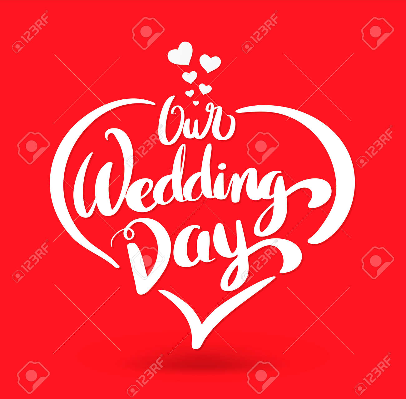 Happy Wedding 花 ダイヤ イラスト素材858558- フォトライブラリ