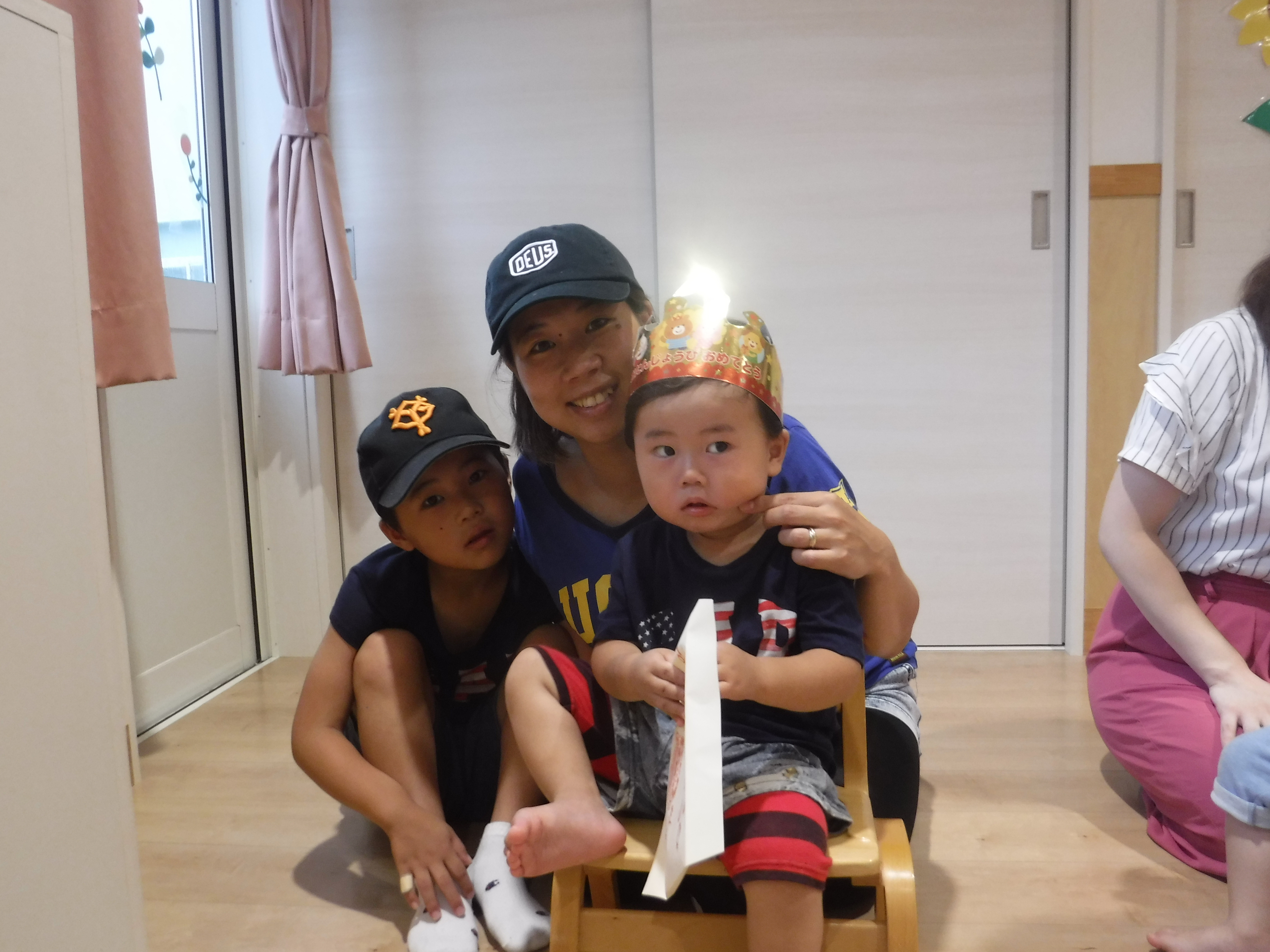 8月の誕生会がありました。 - れんげ桜が丘保育園