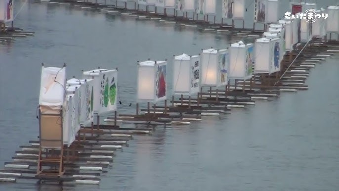 古利根川流灯祭り その１ 2010.8.8花雷 日記