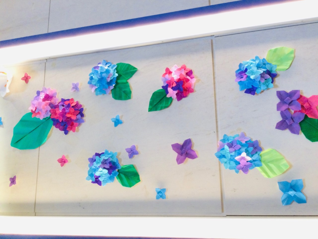 フェルト 壁飾り インテリア 梅雨 6月 初夏 ガーランド ハンドメイド 虹Yahoo!フリマ 旧PayPayフリマ