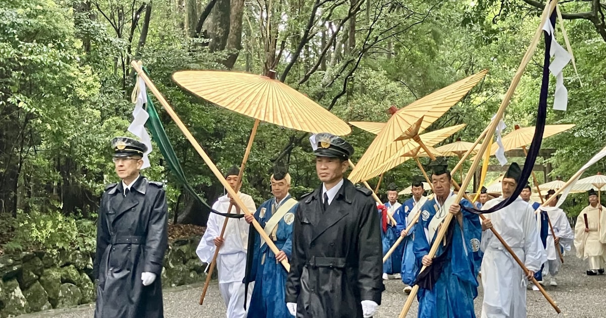 伊勢神宮、神々の引っ越し開始 皮切りの「山口祭」静岡新聞DIGITAL 静岡県のニュース