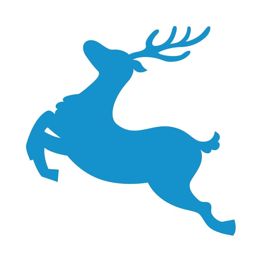 Amazon.co.jp: NBEADS クリスマスメタルウォールアート装飾、ブラックトナカイ壁掛け装飾シルエット 11.8x11.6ホームリビングルーム バスルーム オフィス ガーデン ホテル 壁 クリスマス フェスティバル装飾 : ホーム＆キッチン