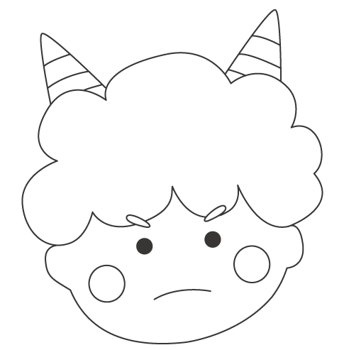 節分塗り絵を無料ダウンロード！鬼のお面や豆まきフリーイラスト子供とインターネットAll About