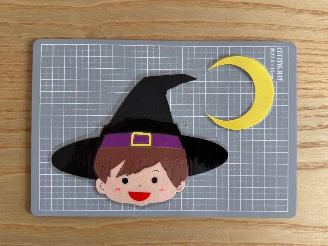 壁面飾りハロウィン かぼちゃ秋 10月 画用紙 色画用紙手作り「かわいいハロウィンの壁飾り」