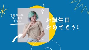 誕生日動画・お祝い動画・メーカー」をApp Storeで