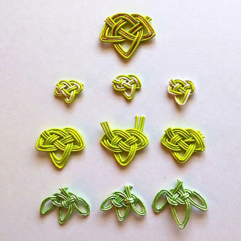 ハート型梅結び ご注文受付 水引 ハンドメイドパーツ