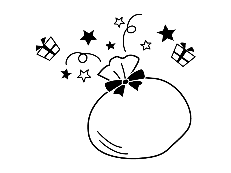 プレゼントを届けるサンタクロース クリスマス かわいい漫画 立体イラスト素材透過、PNGフリー画像ダウンロード - Pngtree