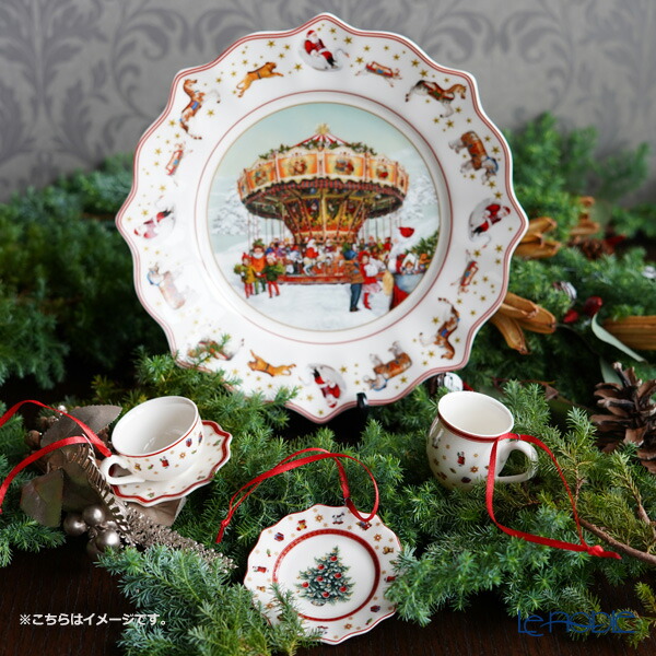 Villeroy & Boch ビレロイボッホ クリスマス 陶器 置物 箱付き Villeroy & Boch ビレロイボッホ クリスマス