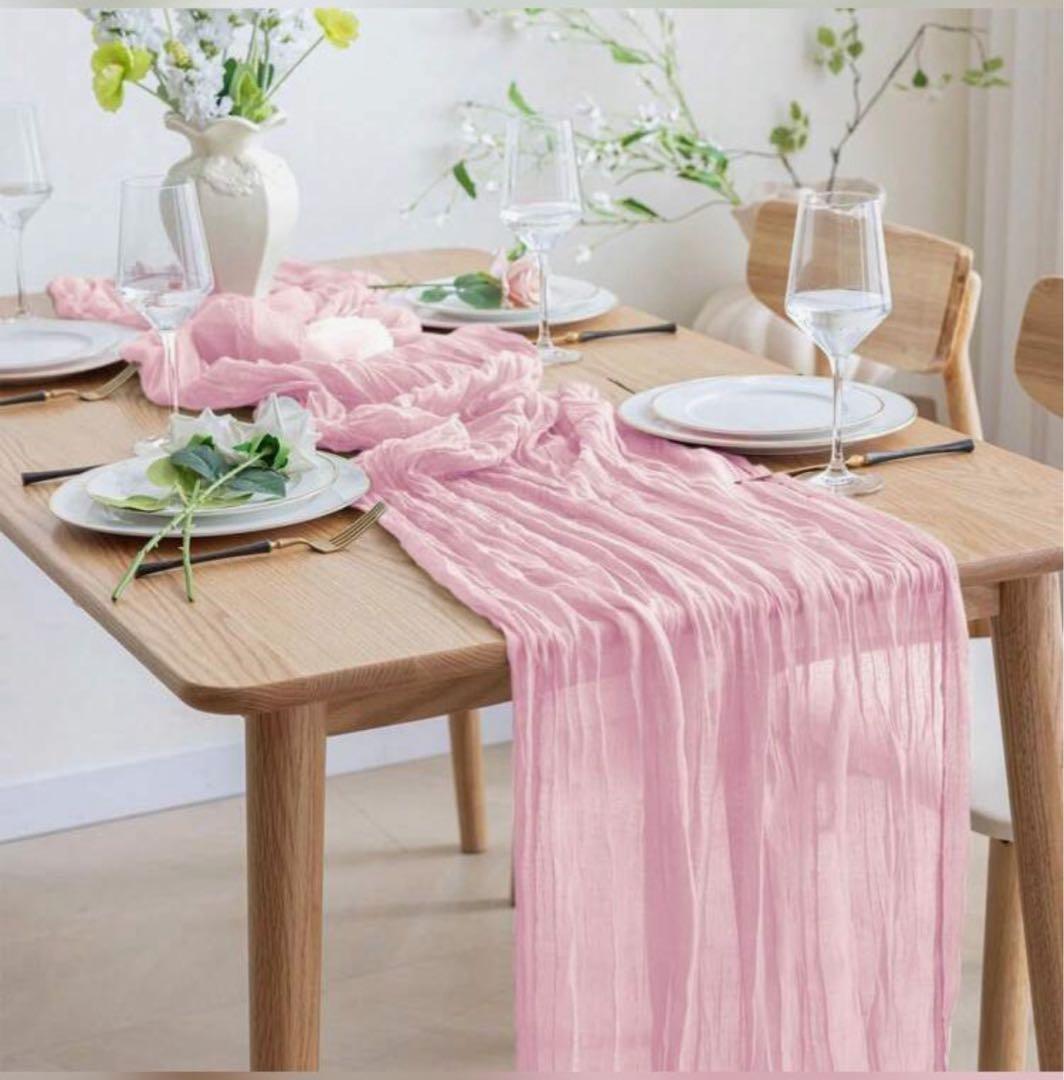 12パック ライトピンクサテンテーブルランナー 長さ12 x 108インチ プレミアムテーブルランナー ウェディングパーティー イベAmazonサテンテーブルランナー 長さ12 x 108インチ ホットピンク ウェディング サテン シルク テーブルランナー 結婚式 誕生日レセプション