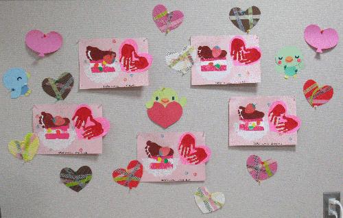 バレンタイン 製作 保育TikTok