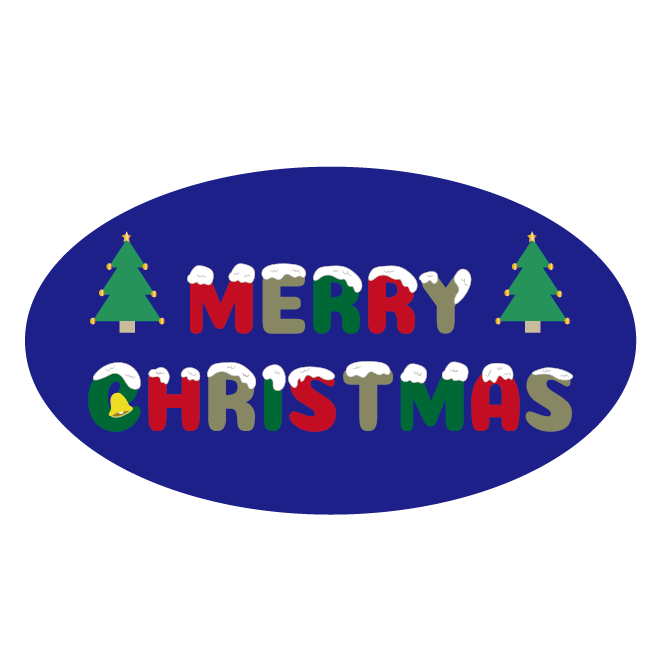 クリスマスのイラスト12月季節素材のプチッチ