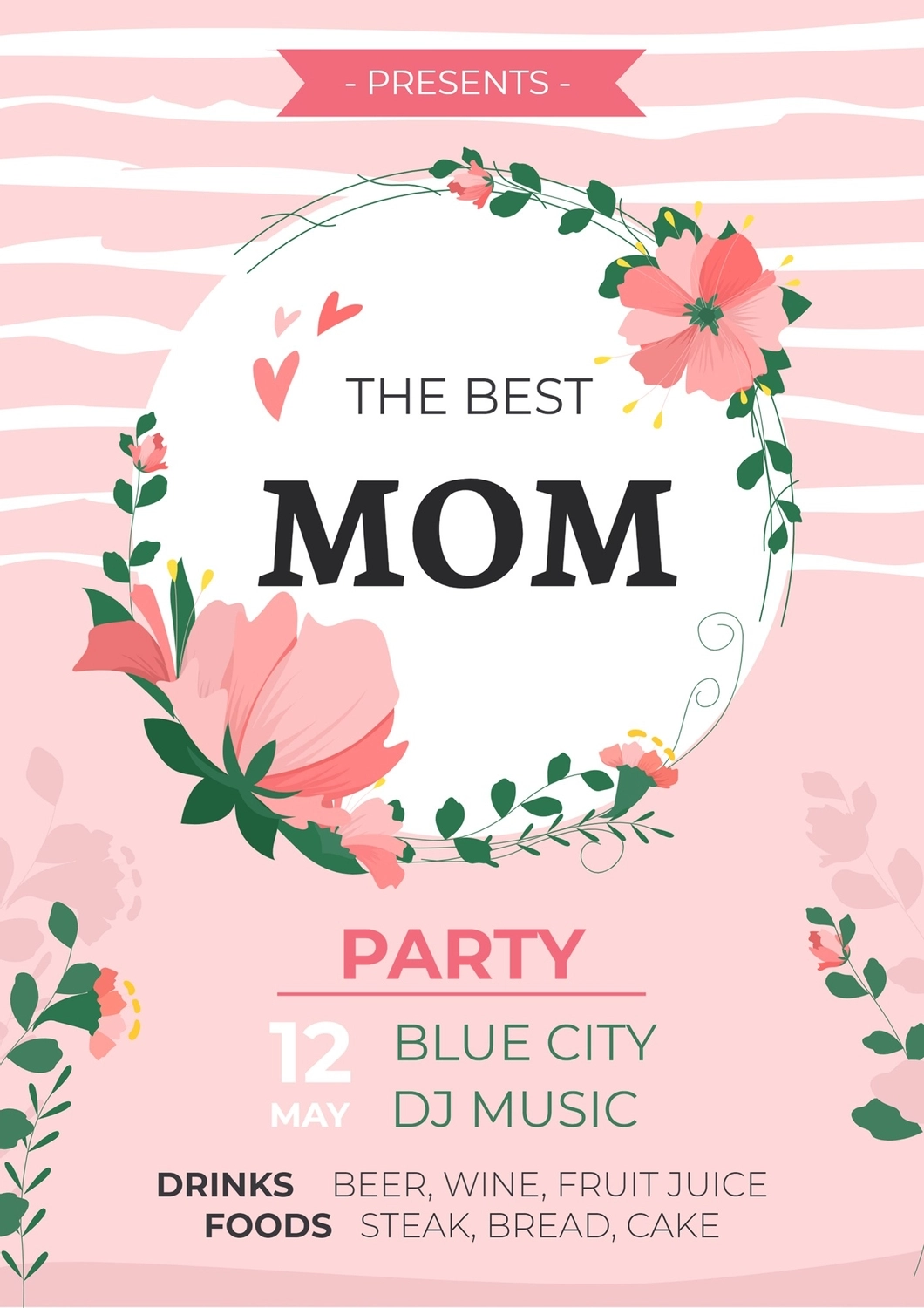 母の日ポスターイラスト無料イラスト・フリー素材なら「イラストAC」