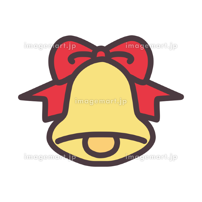 クリスマスベル リボン無料イラスト＆かわいいフリー素材集 ねこ画伯コハクちゃん