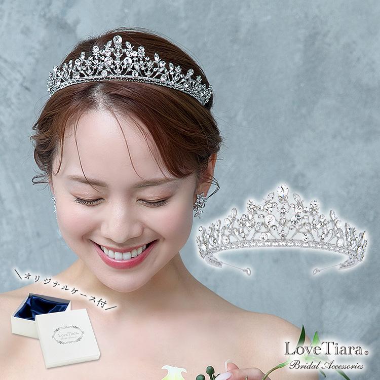 Amazon.co.jp: ティアラ 結婚式 ブライダルクラウンティアララインストーンクイーンプリンセスクラウンヘッドバンド用花嫁大人ウェディングヘアジュエリー花嫁 誕生日 プレゼントColor : Silver, Size : 23*4cm: ファッション