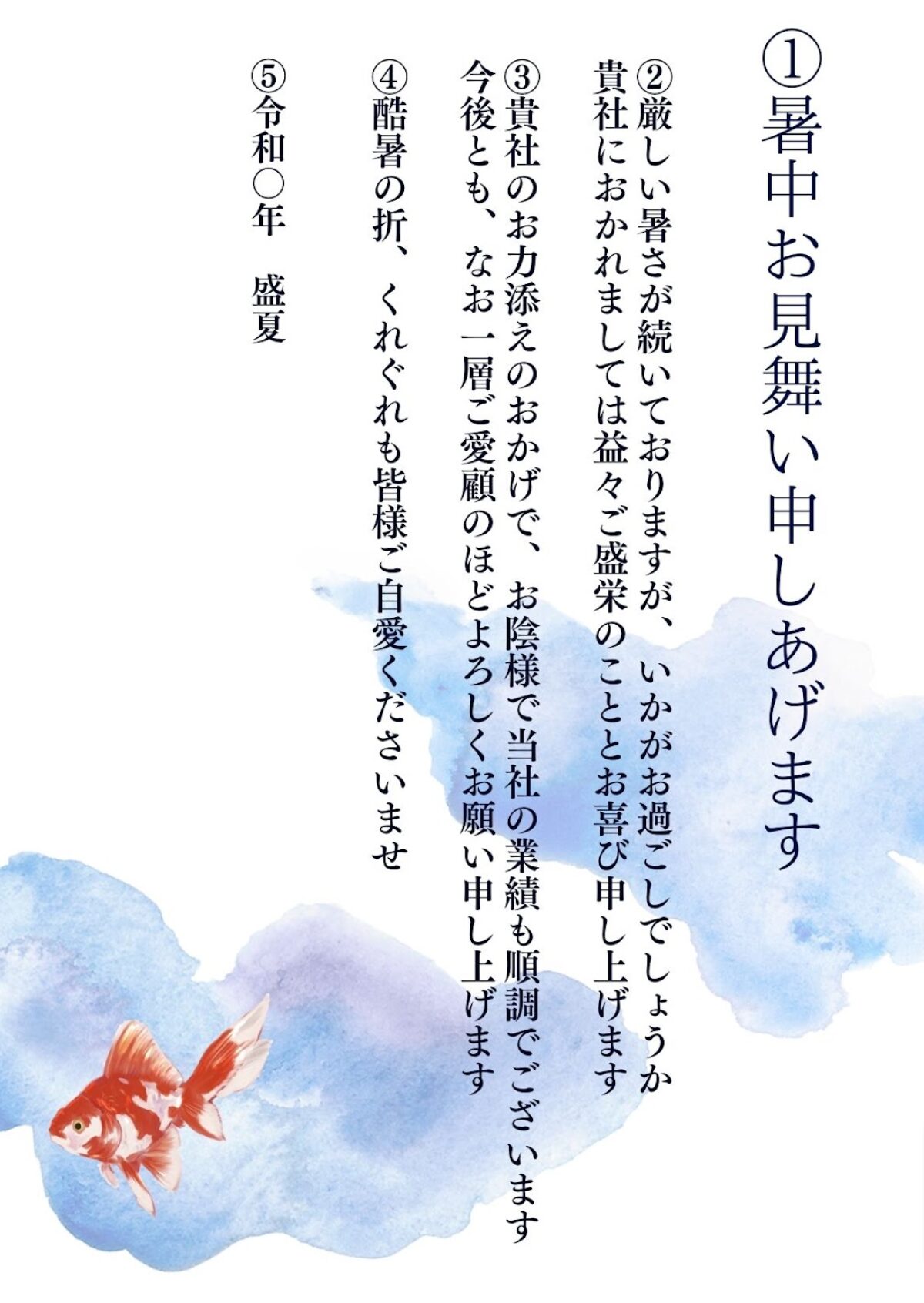 暑中見舞い・残暑見舞いはがきの書き方・文例・出す時期とは? - ラクスルマガジン