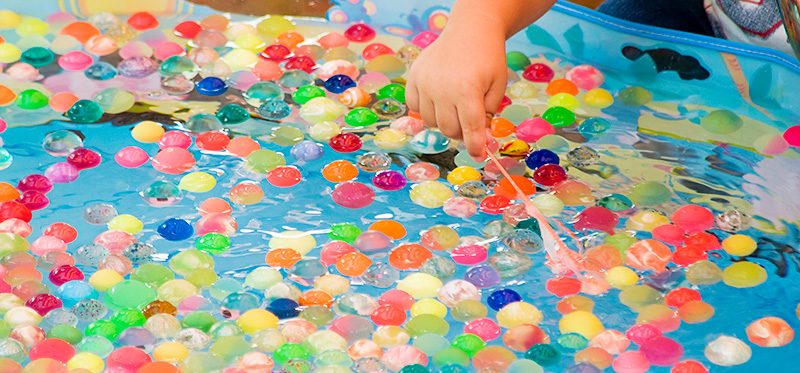 おうちて夏祭りごっこ遊び｡⌒ ヽ ´ー｀