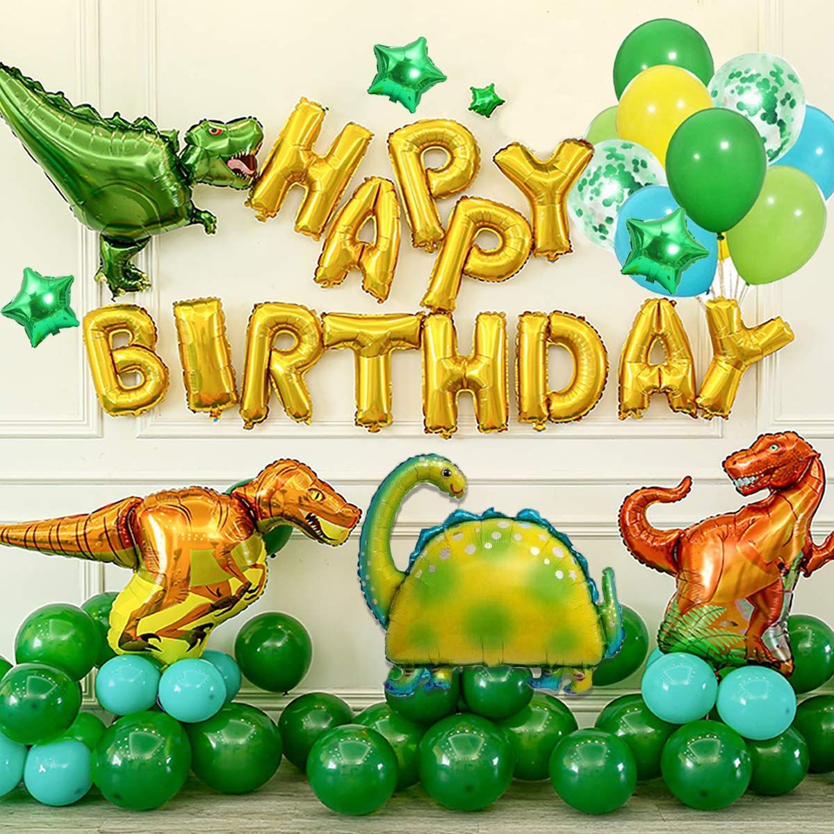 恐竜ガーランド『HAPPY BIRTHDAY』 イギリス お誕生日会 パーティー バースデーイベント 推し会 壁面飾り キットLaMaisonduChatNoir 通販 17543006Creema クリーマ