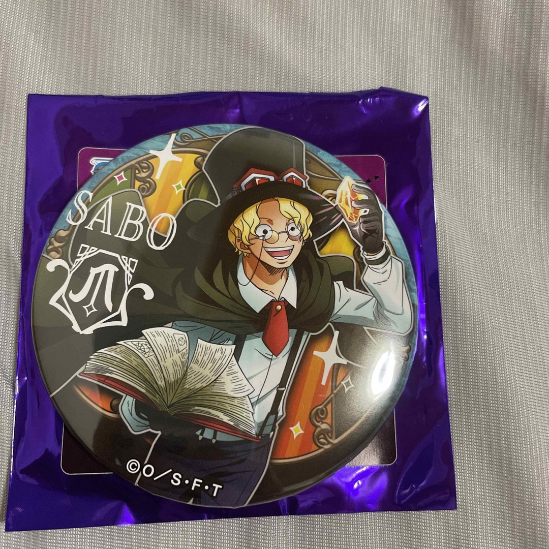 ONE PIECE 韓国ワンピースカフェ限定 ハロウィン缶バッジ サンジ