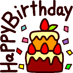 人気スタンプ特集::▶︎動く！はな子27。正月とか誕生日とか