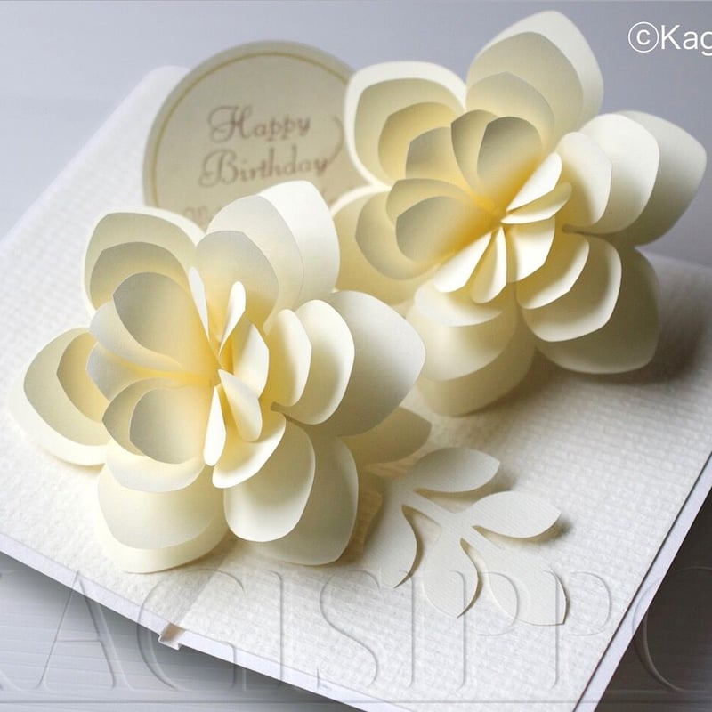 おしゃれ 動く 誕生日カード 無料TikTok