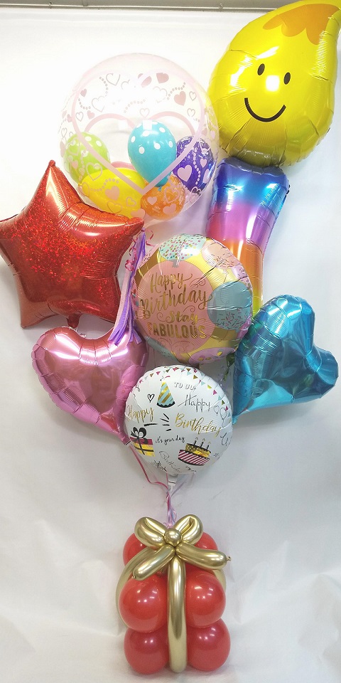 出産祝い プレゼント バースデー バルーン サプライズ ギフト 浮かべてお届けパーティー Birthday Balloon Party 風船 誕生日誕生会 お祝い ベイビー 公式 バルーンキッチン銀座電報や誕生日にはバルーンギフト