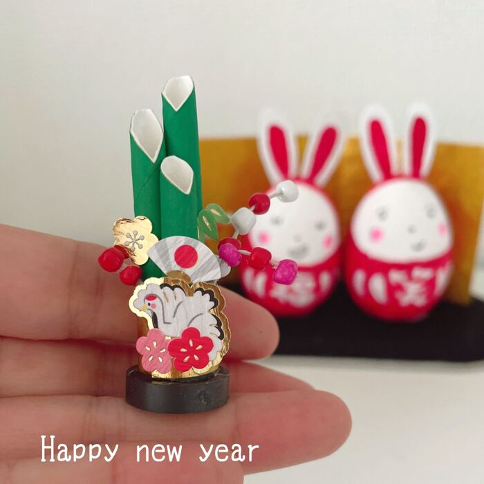 ダイソー 門松のおしゃれなアレンジ・飾り方のインテリア実例RoomClip ルームクリップ