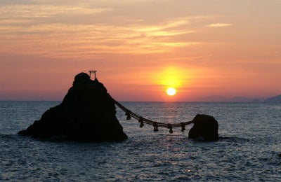 日の出撮影の手引きお伊勢参りは二見から 二見興玉神社