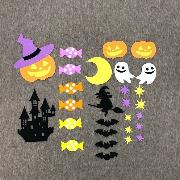 おばけ お菓子 ハロウィン 壁面 - MACHIPPE'S GALLERYminne byGMOペパボ 国内最大級のハンドメイド・手作り通販サイト