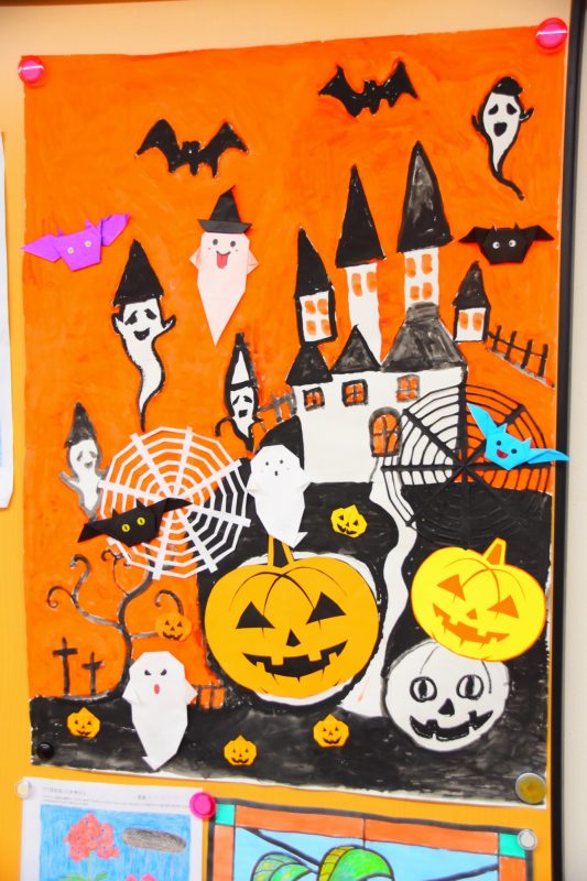 壁面飾り ハロウィン おばけ10月 画用紙 切り絵 壁面飾りゆんゆん 通販 18023642Creema クリーマ