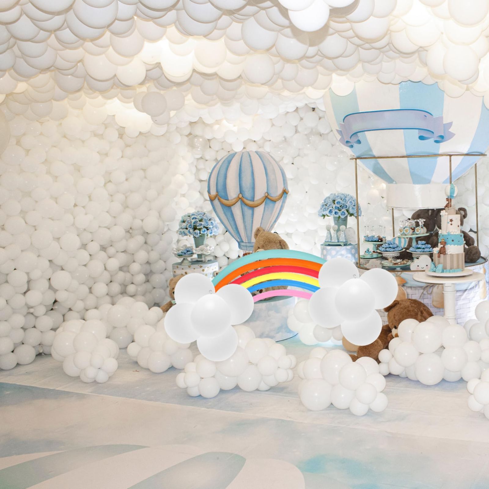 バルーンで可愛く♡ウェルカムスペースの飾り付けアイディア＊