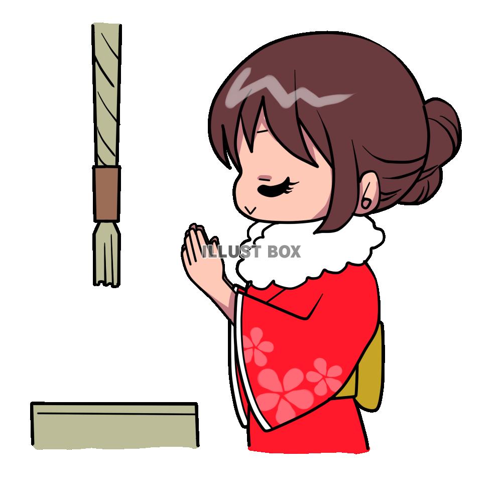 お正月・初詣に！おみくじ絵馬など、神社にまつわるイラストまとめSOZAIC.com