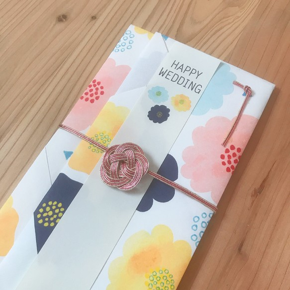 Amazonマークス 金封 ご祝儀袋 スタイリッシュ 結婚祝い 結婚式 おしゃれ フジ KNP-GB116-BL祝儀袋文房具・オフィス用品